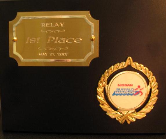 1st place plaque